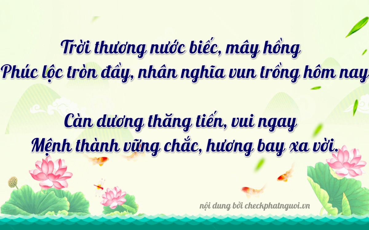 Bài thơ ý nghĩa cho <b>biển số 30G-42248</b> tại website checkphatnguoi.vn