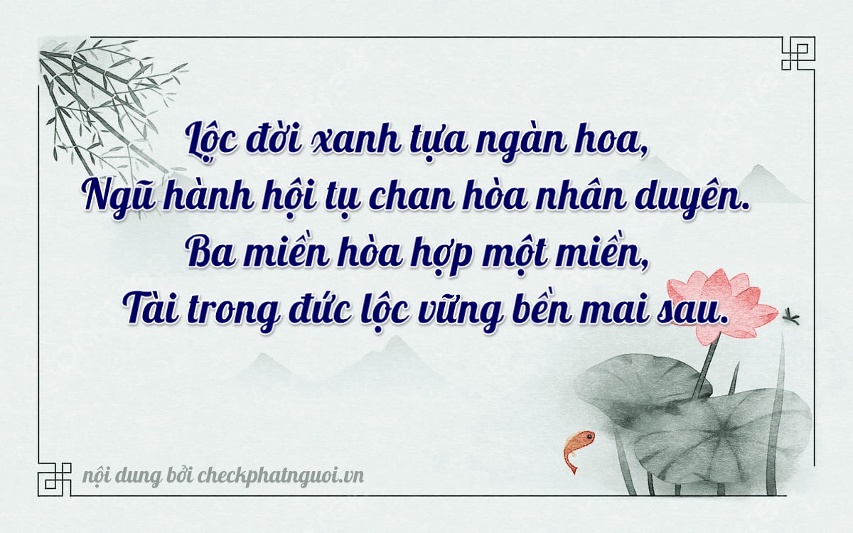 Bài thơ ý nghĩa cho <b>biển số 30G-65335</b> tại website checkphatnguoi.vn