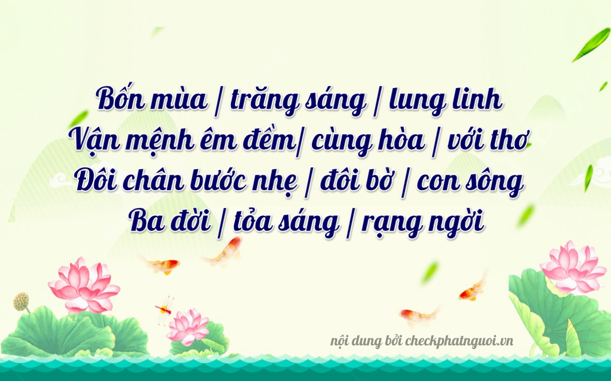 Bài thơ ý nghĩa cho <b>biển số 30H-49053</b> tại website checkphatnguoi.vn