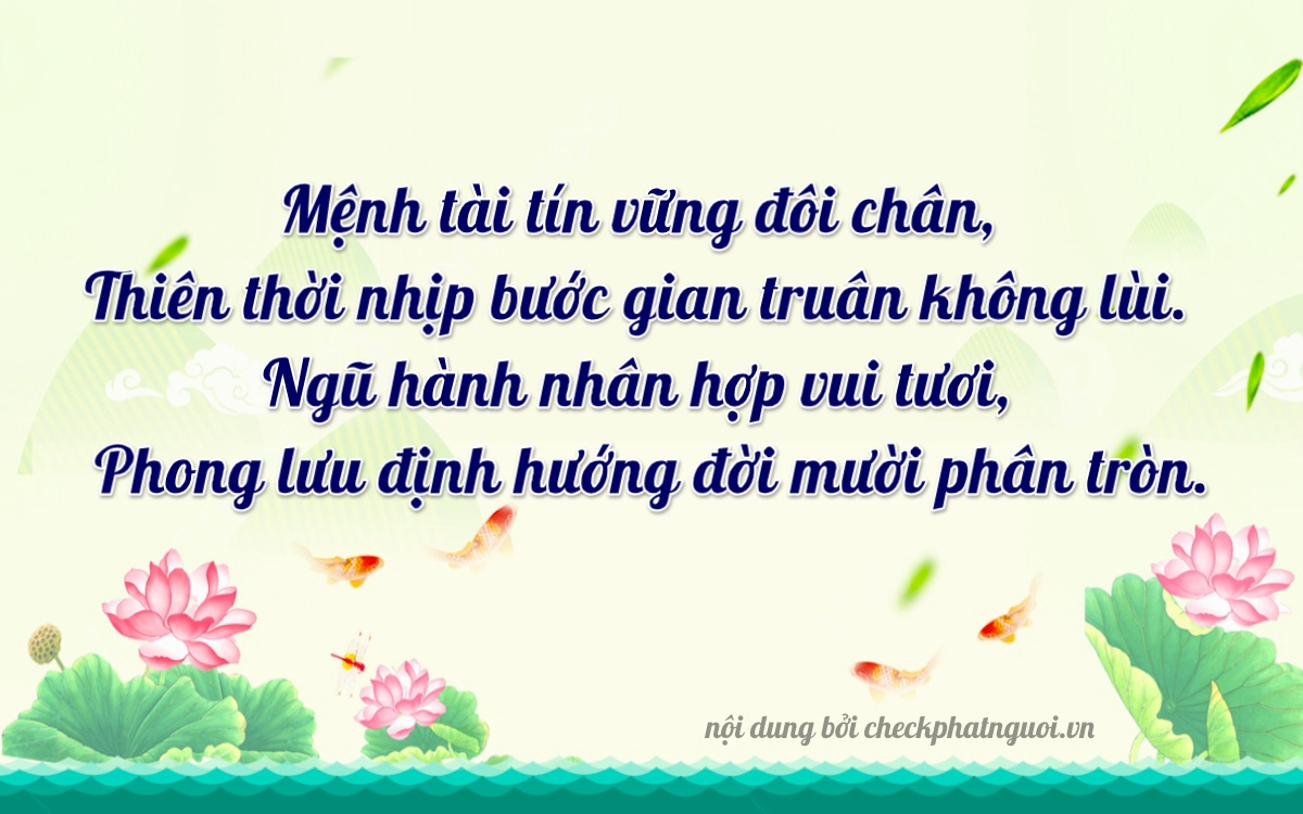 Bài thơ ý nghĩa cho <b>biển số 30H-52527</b> tại website checkphatnguoi.vn