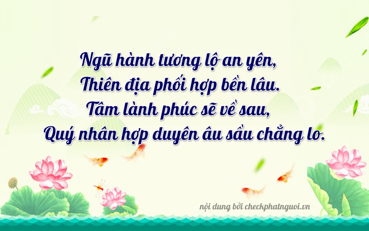 Bài thơ ý nghĩa cho <b>biển số 30H-54141</b> tại website checkphatnguoi.vn
