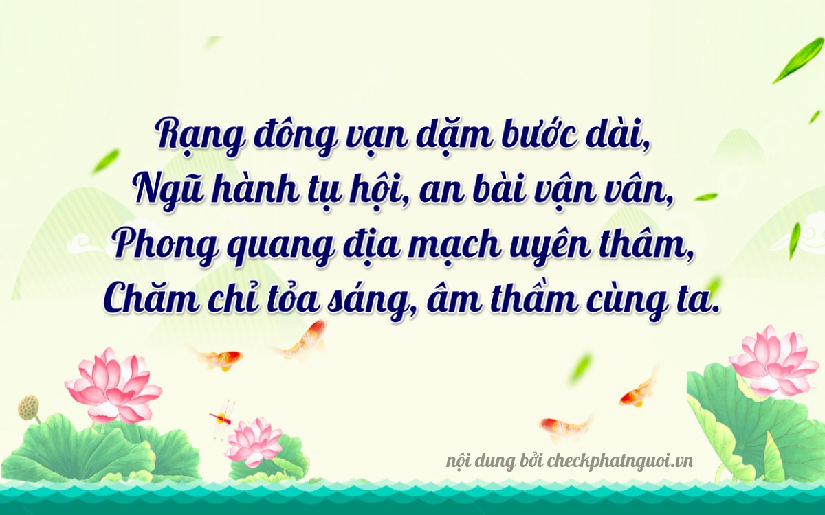 Bài thơ ý nghĩa cho <b>biển số 30H-91555</b> tại website checkphatnguoi.vn