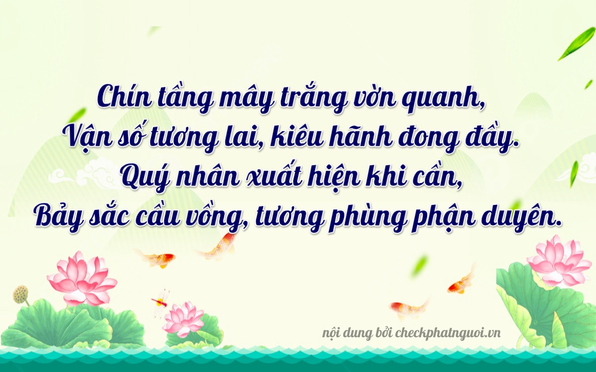 Bài thơ ý nghĩa cho <b>biển số 30H-91879</b> tại website checkphatnguoi.vn