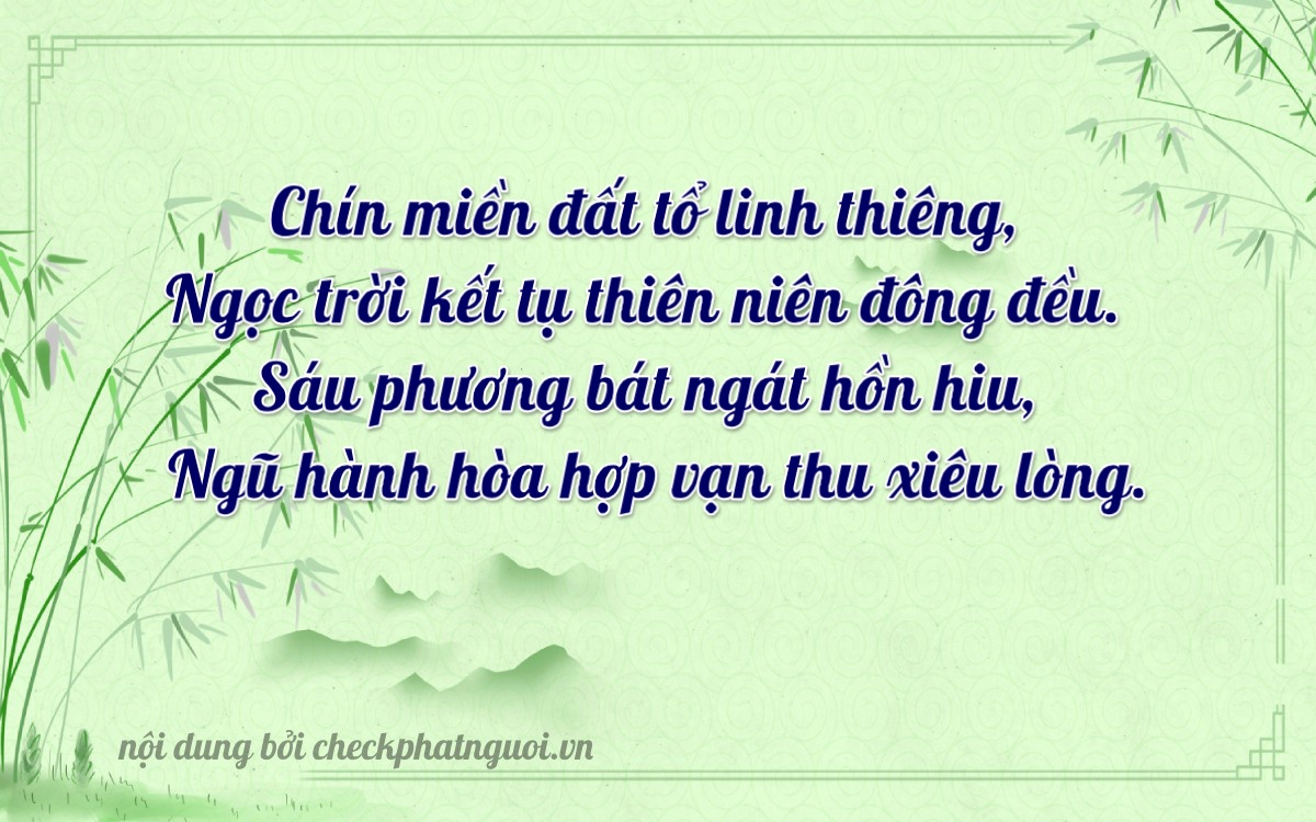 Bài thơ ý nghĩa cho <b>biển số 30H-96156</b> tại website checkphatnguoi.vn