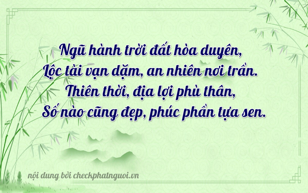 Bài thơ ý nghĩa cho <b>biển số 30K-10721</b> tại website checkphatnguoi.vn