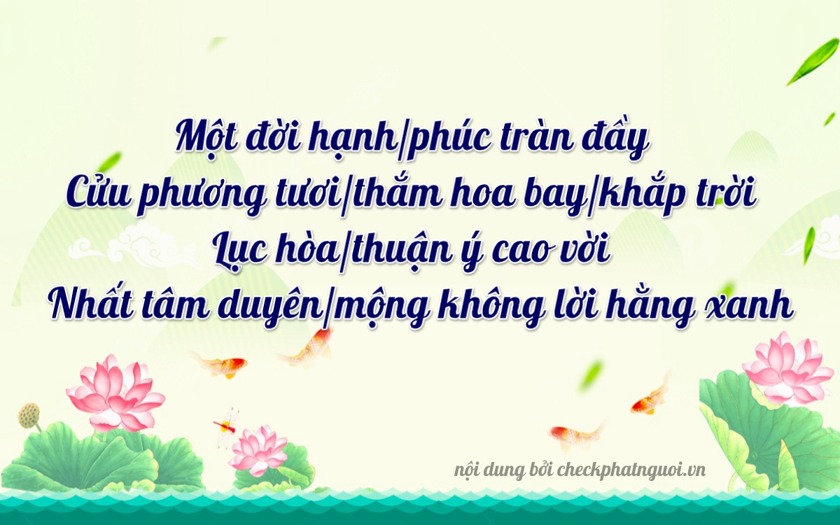 Bài thơ ý nghĩa cho <b>biển số 30K-33961</b> tại website checkphatnguoi.vn
