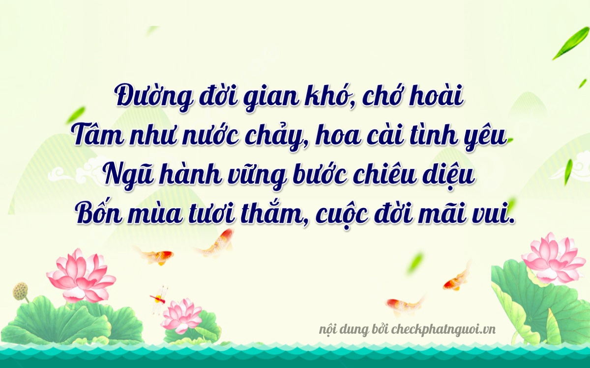 Bài thơ ý nghĩa cho <b>biển số 30K-67132</b> tại website checkphatnguoi.vn