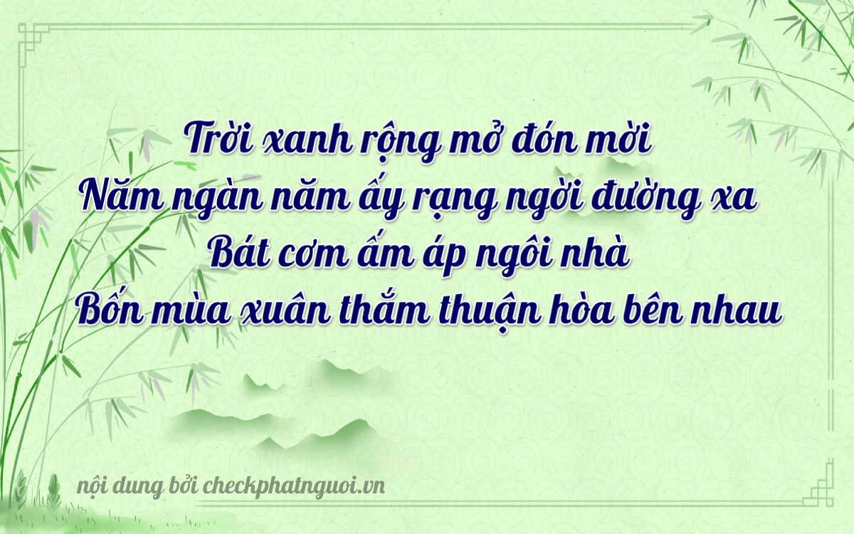 Bài thơ ý nghĩa cho <b>biển số 30K8-58888</b> tại website checkphatnguoi.vn
