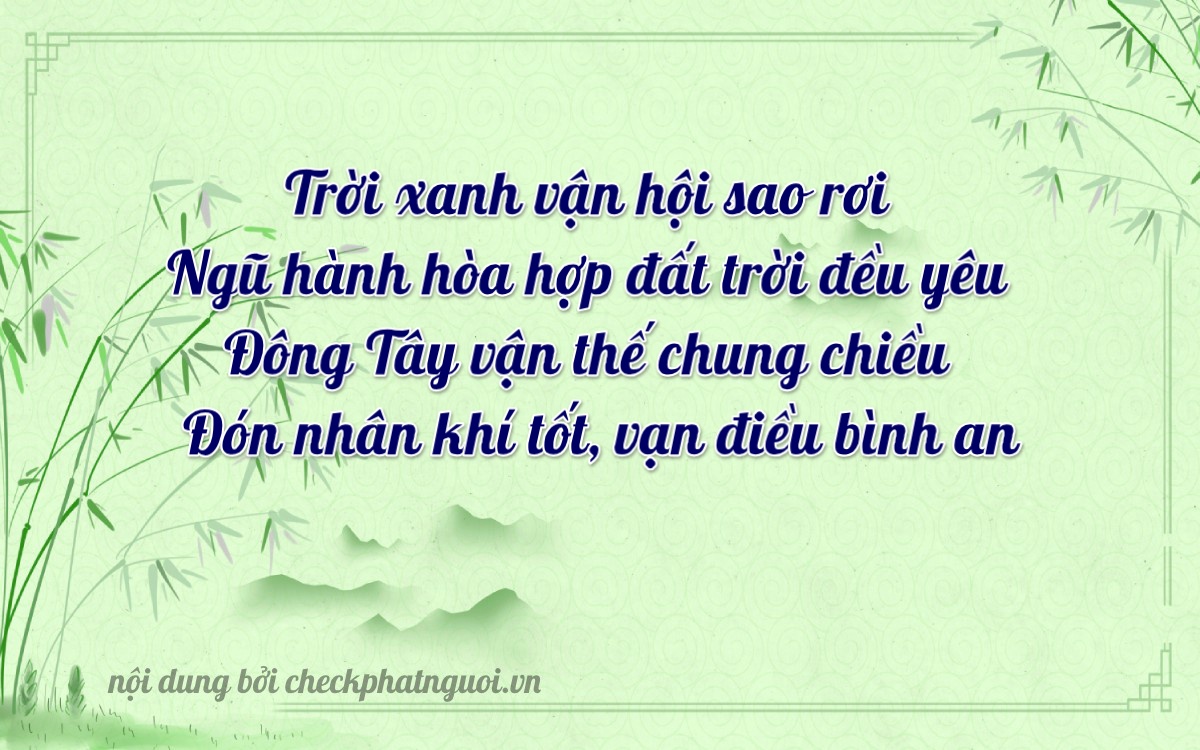 Bài thơ ý nghĩa cho <b>biển số 30L-06094</b> tại website checkphatnguoi.vn