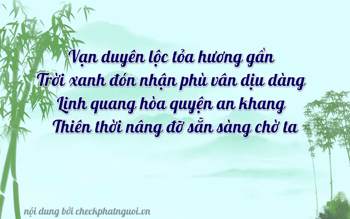 Bài thơ ý nghĩa cho <b>biển số 30L-10666</b> tại website checkphatnguoi.vn