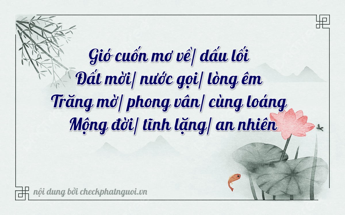 Bài thơ ý nghĩa cho <b>biển số 30L-17980</b> tại website checkphatnguoi.vn