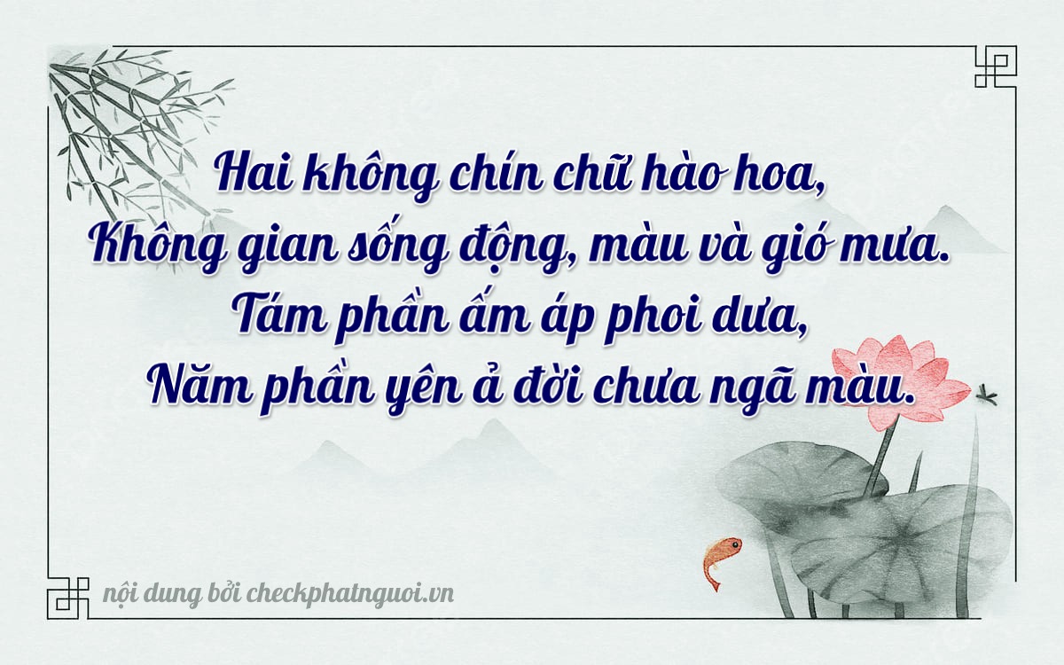 Bài thơ ý nghĩa cho <b>biển số 30L-20859</b> tại website checkphatnguoi.vn