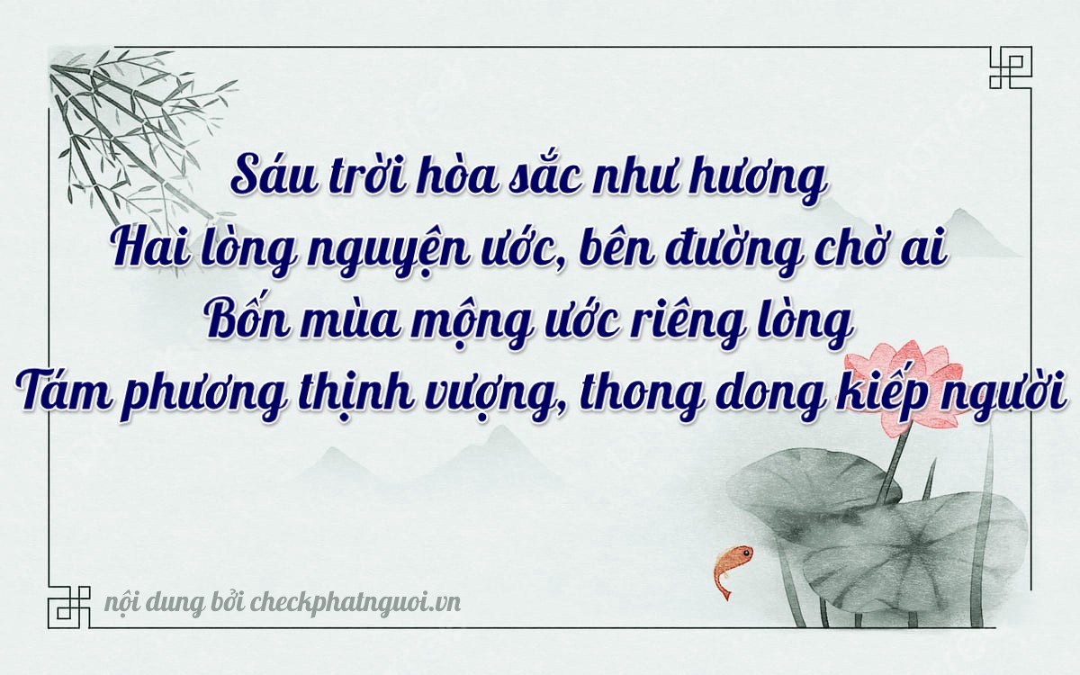 Bài thơ ý nghĩa cho <b>biển số 30L-37628</b> tại website checkphatnguoi.vn
