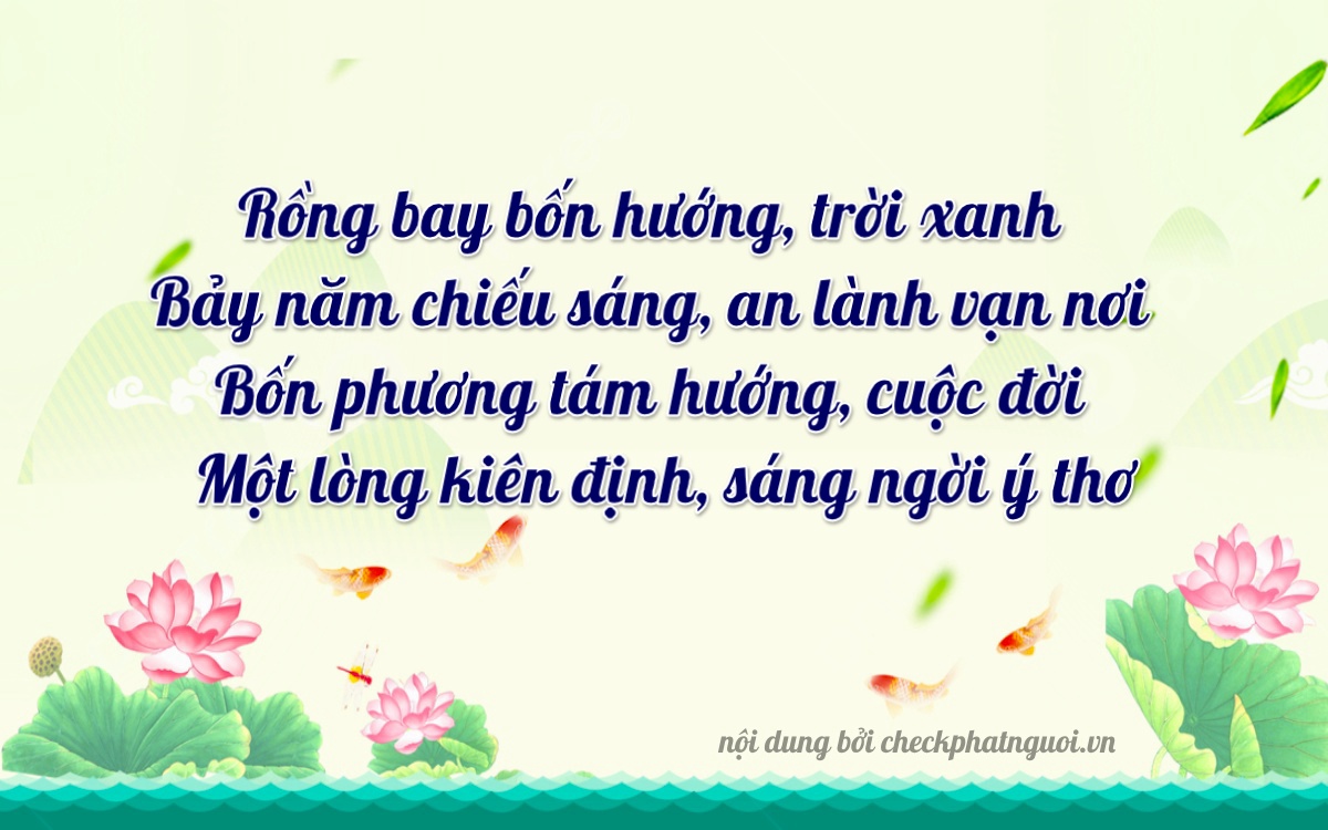 Bài thơ ý nghĩa cho <b>biển số 30L-47411</b> tại website checkphatnguoi.vn