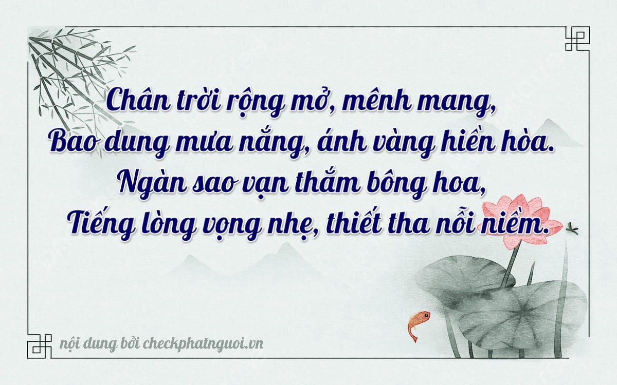 Bài thơ ý nghĩa cho <b>biển số 30L-50080</b> tại website checkphatnguoi.vn