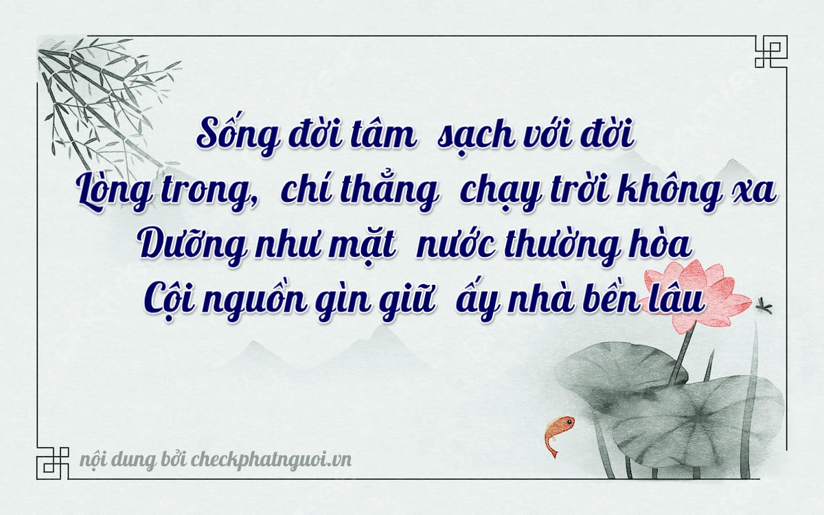 Bài thơ ý nghĩa cho <b>biển số 30L-73632</b> tại website checkphatnguoi.vn