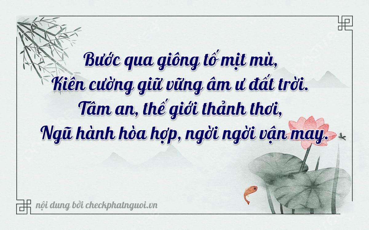 Bài thơ ý nghĩa cho <b>biển số 30L-75272</b> tại website checkphatnguoi.vn