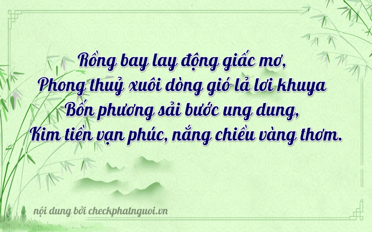 Bài thơ ý nghĩa cho <b>biển số 30L-7955</b> tại website checkphatnguoi.vn