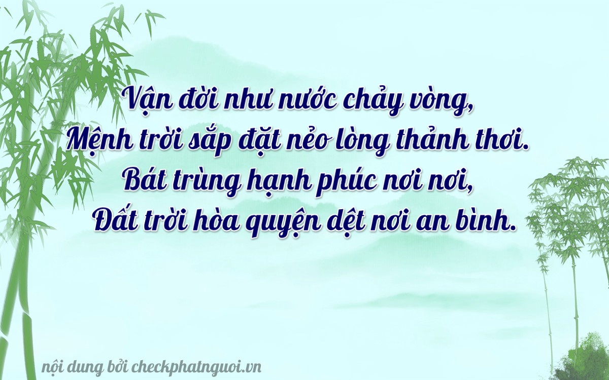 Bài thơ ý nghĩa cho <b>biển số 30L-86886</b> tại website checkphatnguoi.vn