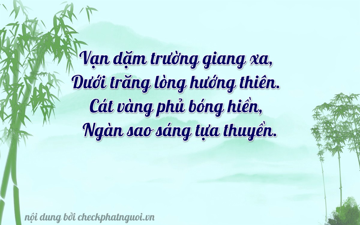 Bài thơ ý nghĩa cho <b>biển số 30L-87482</b> tại website checkphatnguoi.vn