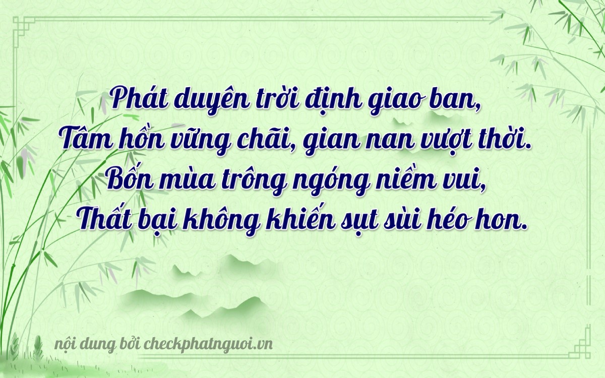 Bài thơ ý nghĩa cho <b>biển số 30L-88874</b> tại website checkphatnguoi.vn