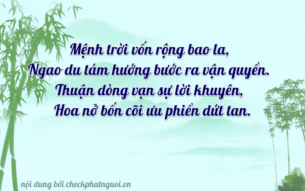 Bài thơ ý nghĩa cho <b>biển số 30L-92323</b> tại website checkphatnguoi.vn