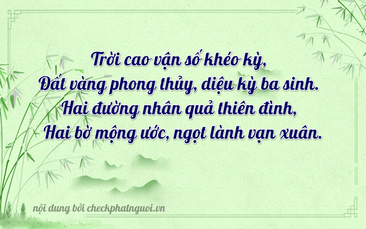 Bài thơ ý nghĩa cho <b>biển số 30M-05522</b> tại website checkphatnguoi.vn