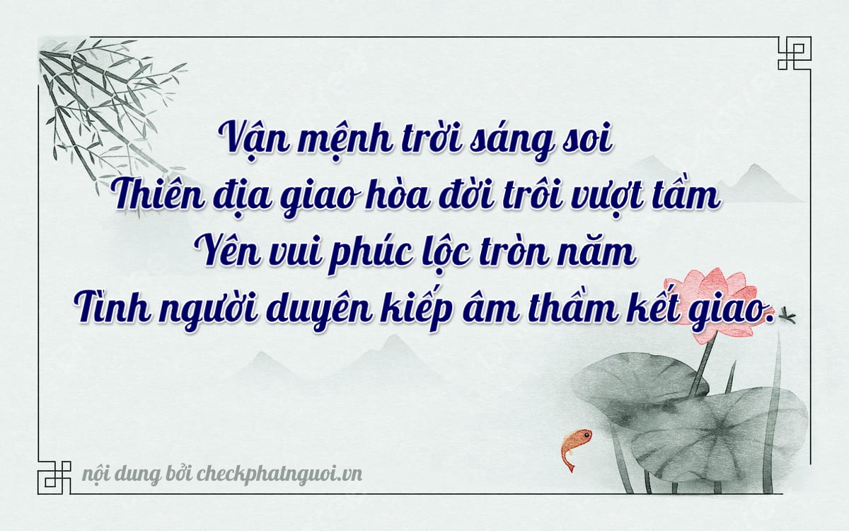 Bài thơ ý nghĩa cho <b>biển số 30M-79799</b> tại website checkphatnguoi.vn
