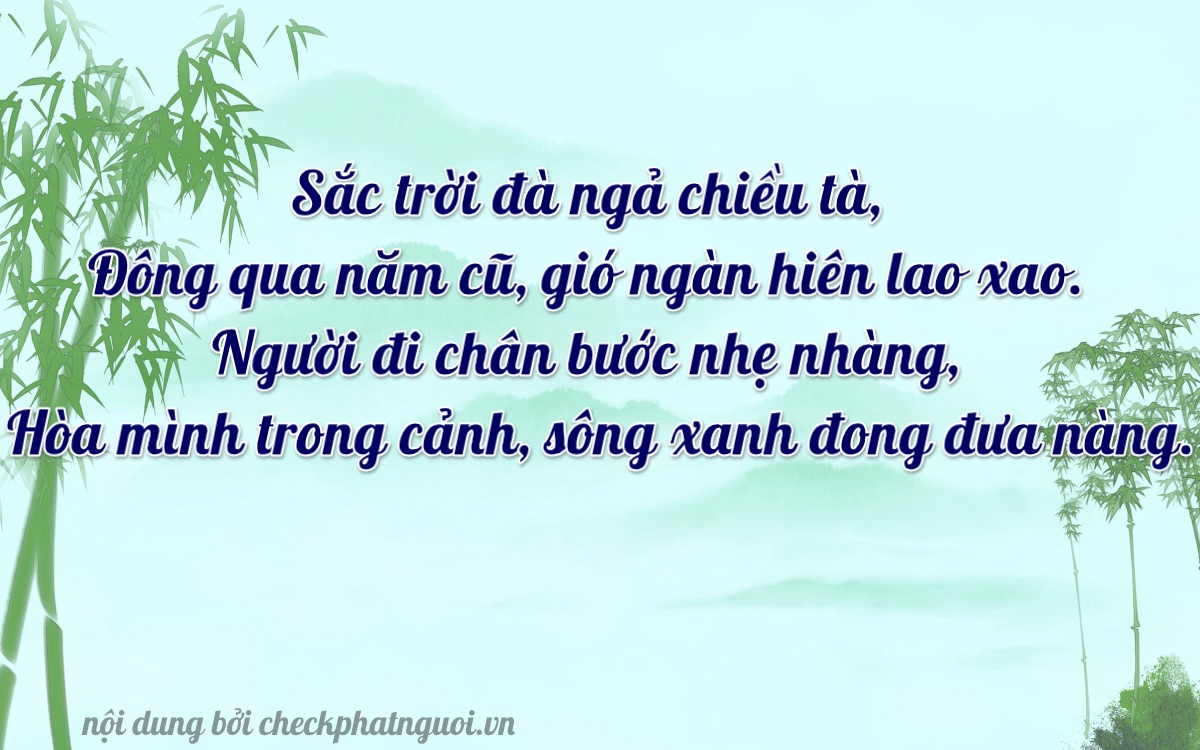 Bài thơ ý nghĩa cho <b>biển số 30M-95016</b> tại website checkphatnguoi.vn