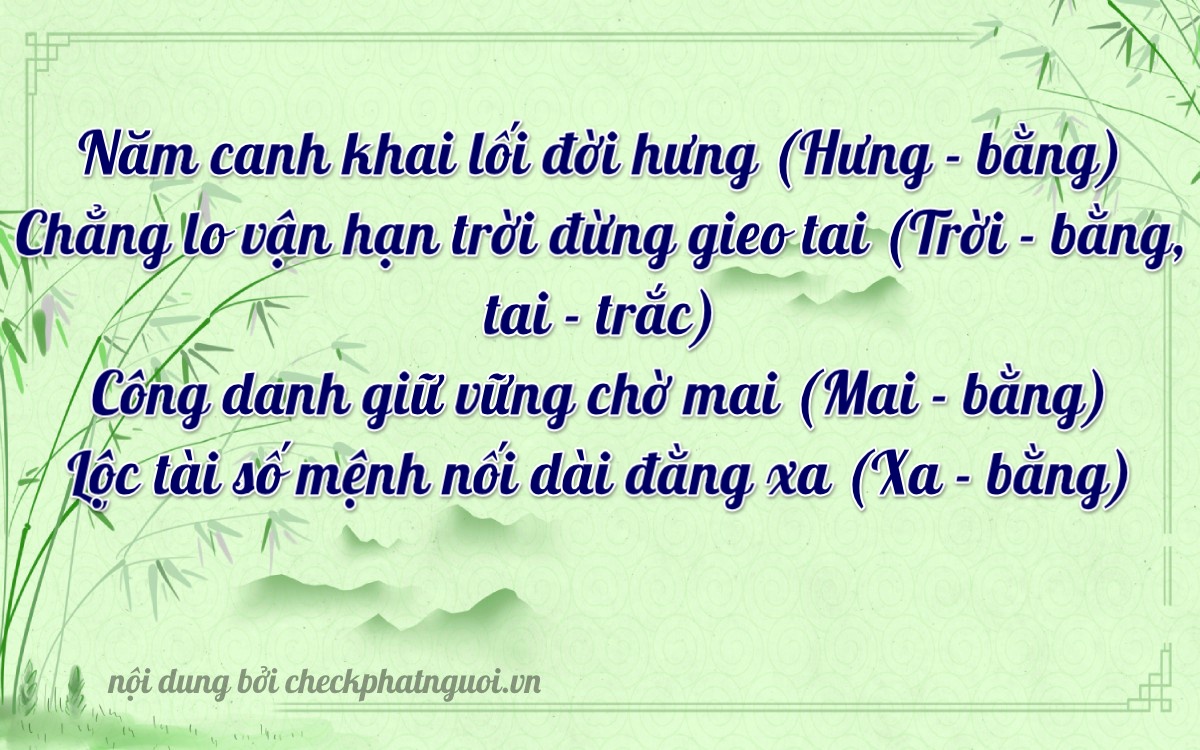 Bài thơ ý nghĩa cho <b>biển số 30S-5265</b> tại website checkphatnguoi.vn