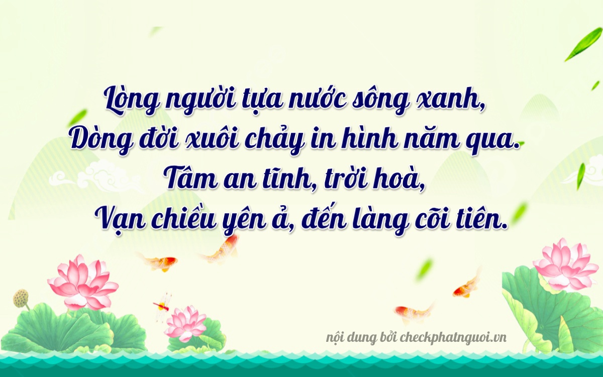 Bài thơ ý nghĩa cho <b>biển số 31H-21000</b> tại website checkphatnguoi.vn