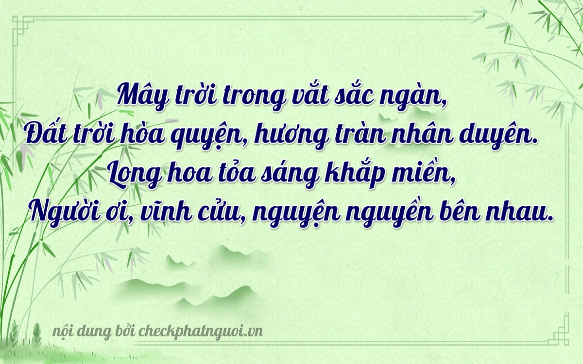 Bài thơ ý nghĩa cho <b>biển số 32463</b> tại website checkphatnguoi.vn