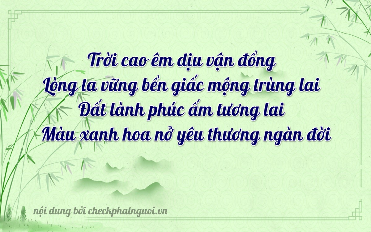 Bài thơ ý nghĩa cho <b>biển số 33288</b> tại website checkphatnguoi.vn