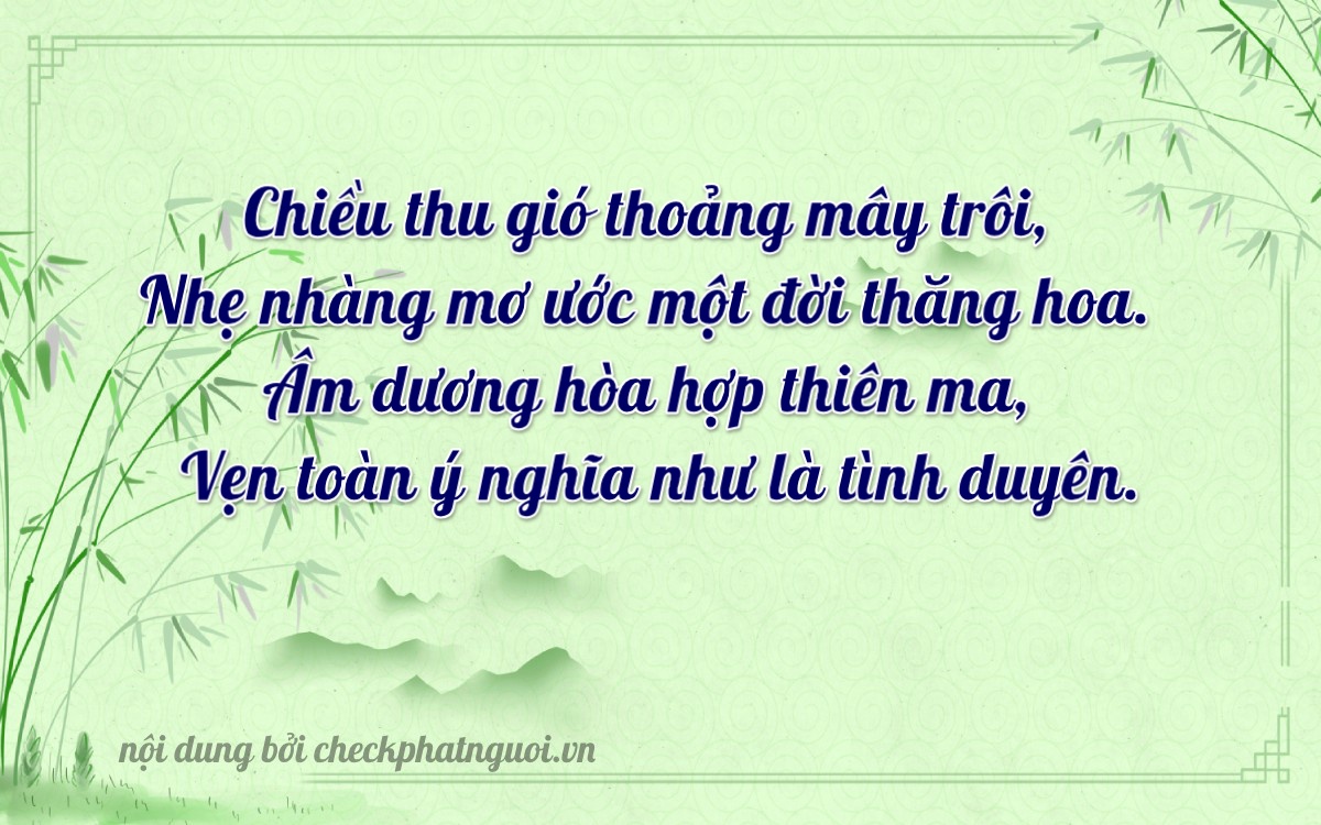 Bài thơ ý nghĩa cho <b>biển số 34A-26731</b> tại website checkphatnguoi.vn