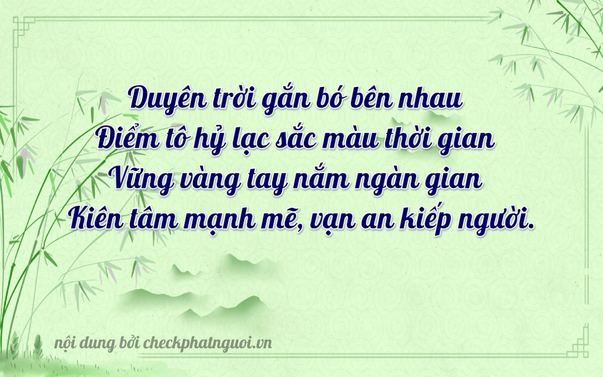 Bài thơ ý nghĩa cho <b>biển số 34A-53576</b> tại website checkphatnguoi.vn