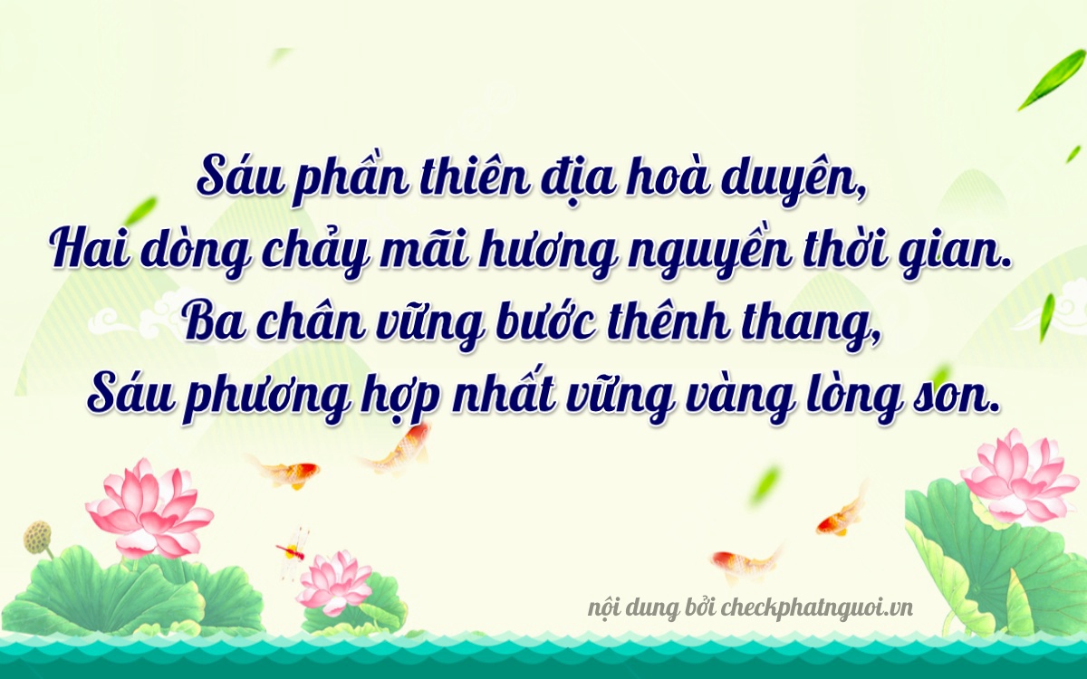 Bài thơ ý nghĩa cho <b>biển số 34A-62363</b> tại website checkphatnguoi.vn