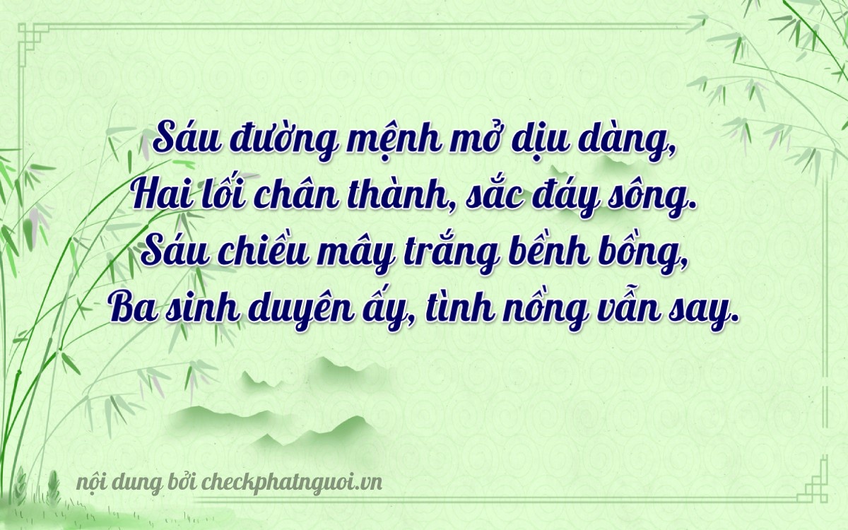 Bài thơ ý nghĩa cho <b>biển số 34A-62663</b> tại website checkphatnguoi.vn