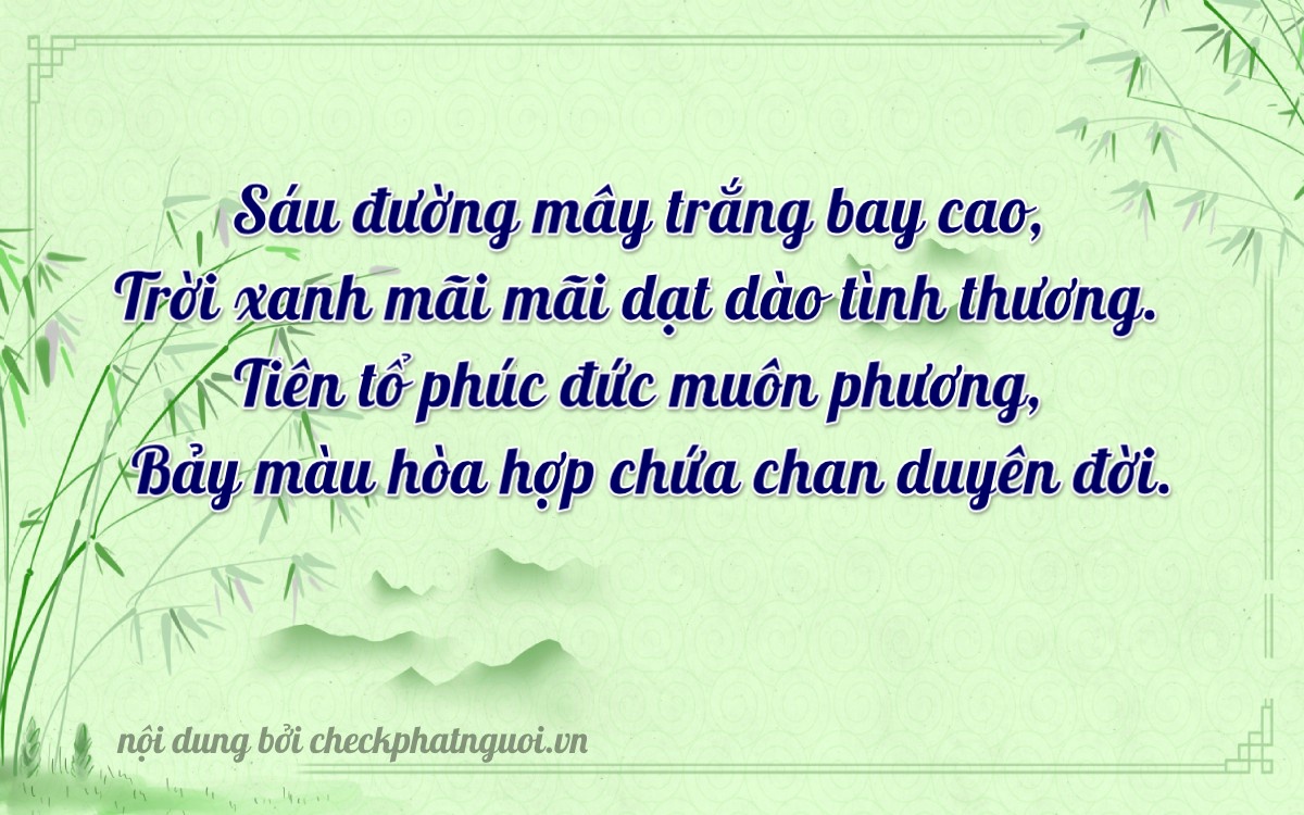 Bài thơ ý nghĩa cho <b>biển số 34A-66337</b> tại website checkphatnguoi.vn