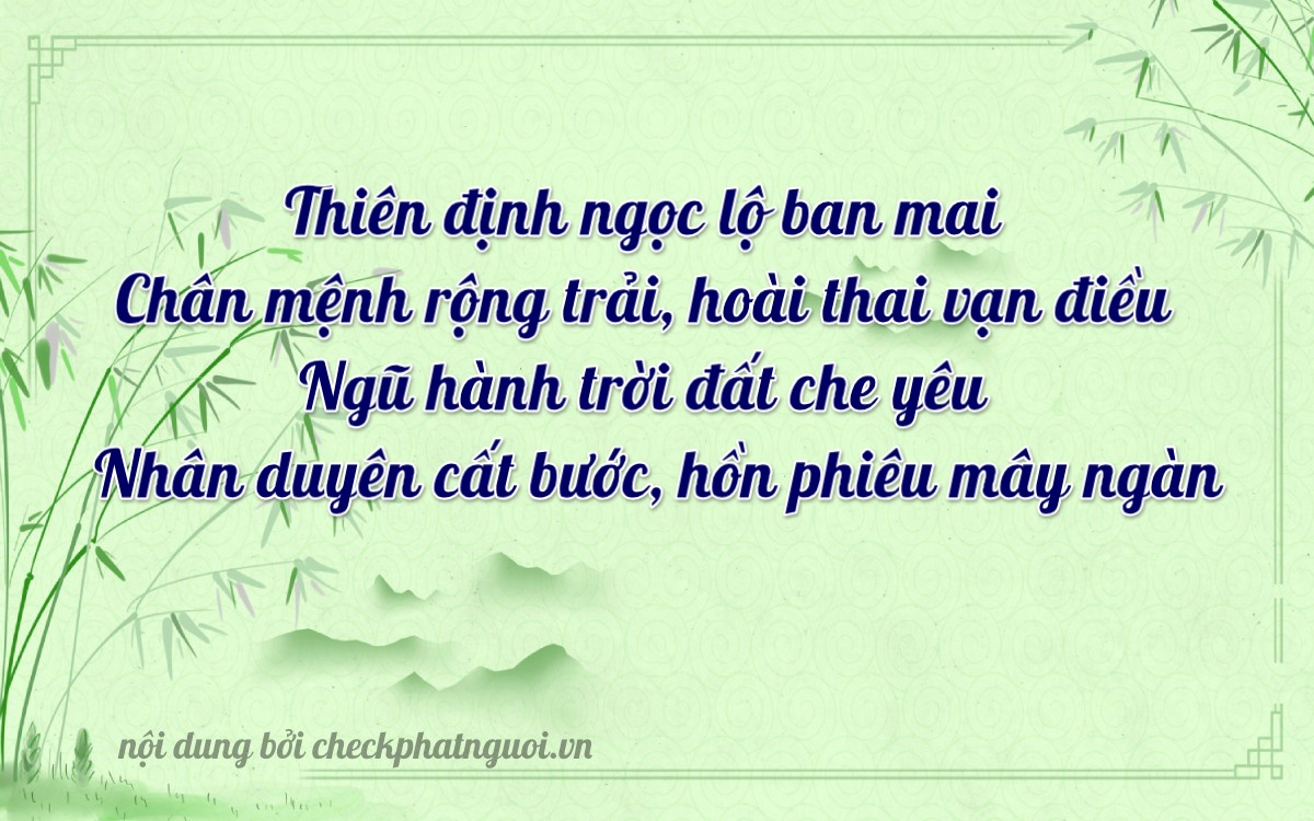Bài thơ ý nghĩa cho <b>biển số 34A-70021</b> tại website checkphatnguoi.vn