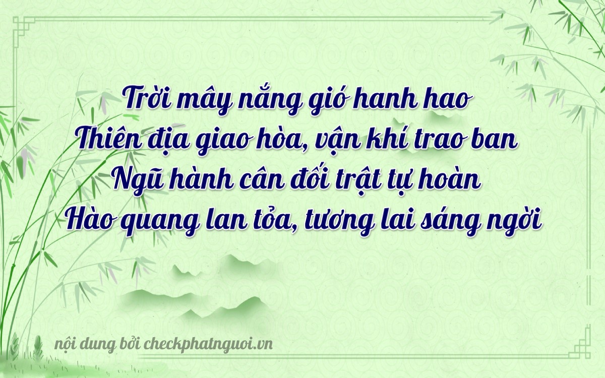 Bài thơ ý nghĩa cho <b>biển số 34A-72175</b> tại website checkphatnguoi.vn