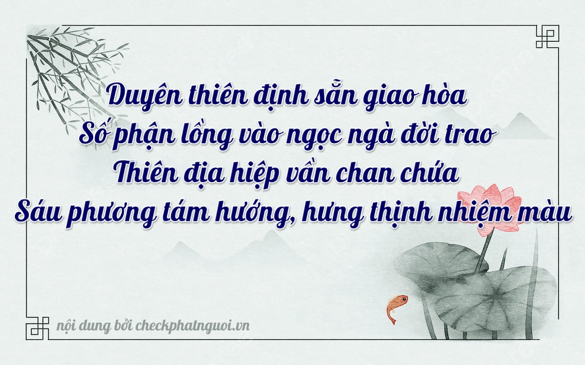 Bài thơ ý nghĩa cho <b>biển số 34A-75010</b> tại website checkphatnguoi.vn