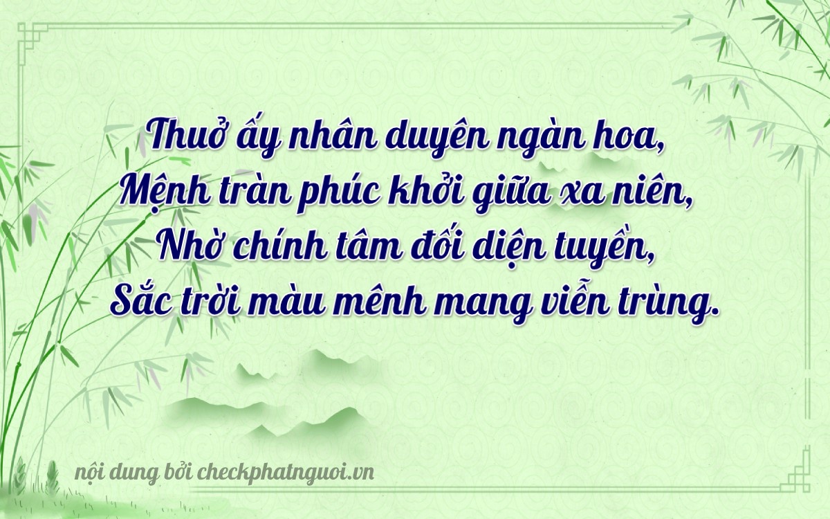 Bài thơ ý nghĩa cho <b>biển số 34A-88040</b> tại website checkphatnguoi.vn