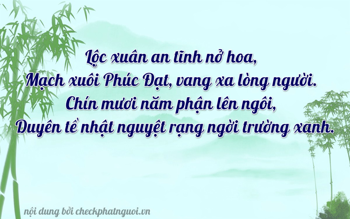 Bài thơ ý nghĩa cho <b>biển số 34A-89177</b> tại website checkphatnguoi.vn