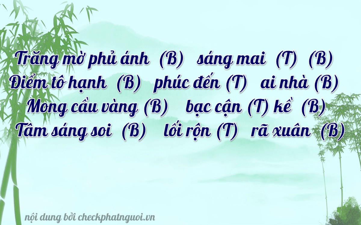 Bài thơ ý nghĩa cho <b>biển số 34A-90914</b> tại website checkphatnguoi.vn