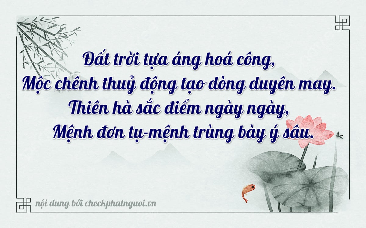 Bài thơ ý nghĩa cho <b>biển số 34A-99172</b> tại website checkphatnguoi.vn