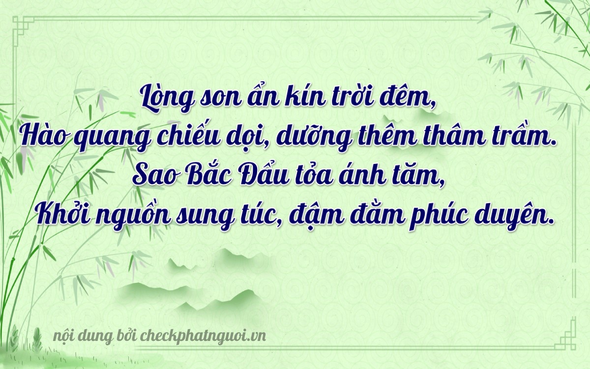 Bài thơ ý nghĩa cho <b>biển số 34AA-17777</b> tại website checkphatnguoi.vn