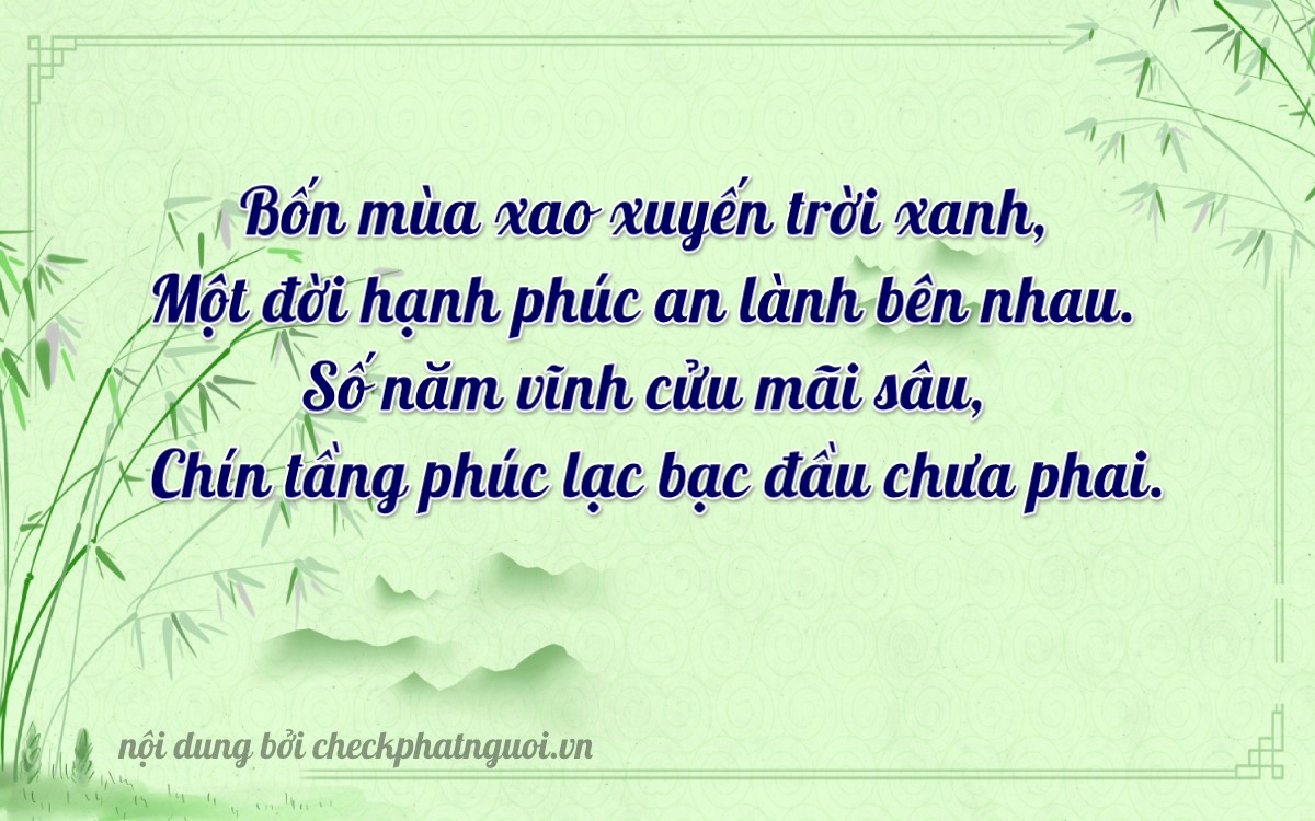 Bài thơ ý nghĩa cho <b>biển số 34AA-41539</b> tại website checkphatnguoi.vn