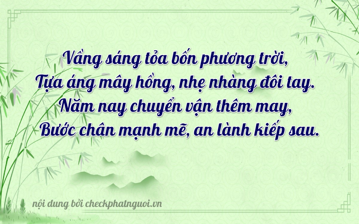 Bài thơ ý nghĩa cho <b>biển số 34AS-17055</b> tại website checkphatnguoi.vn
