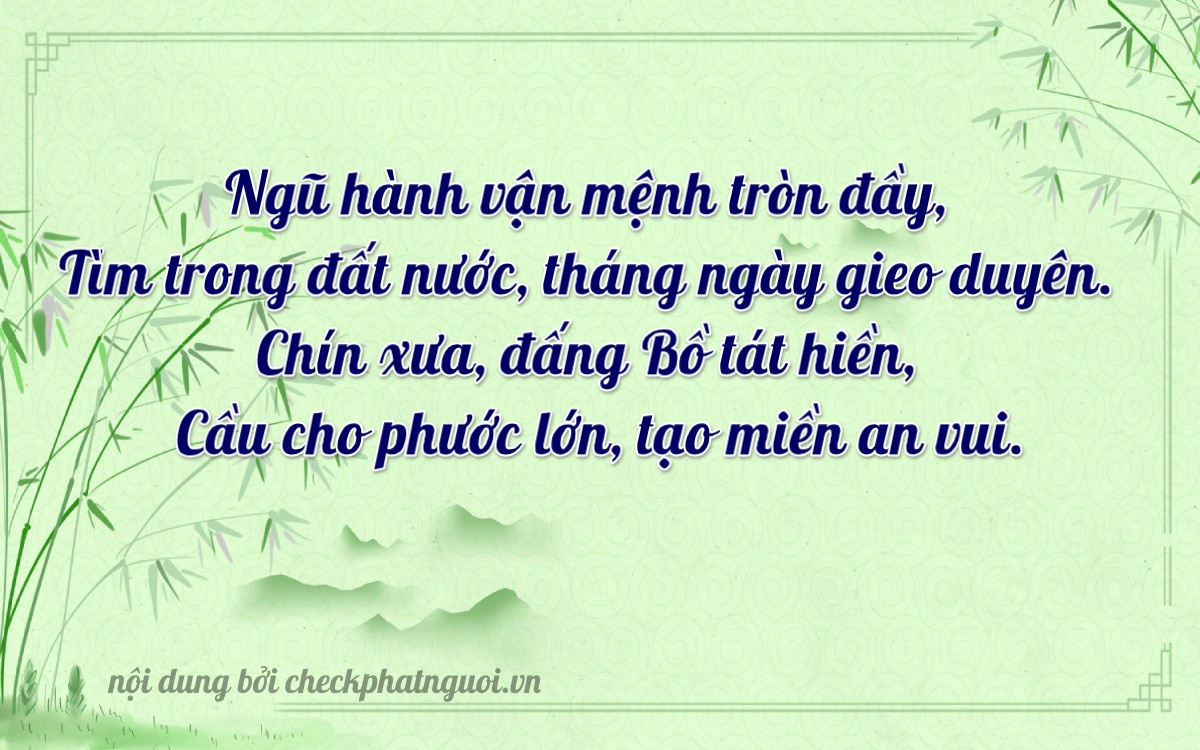 Bài thơ ý nghĩa cho <b>biển số 34B1-99899</b> tại website checkphatnguoi.vn