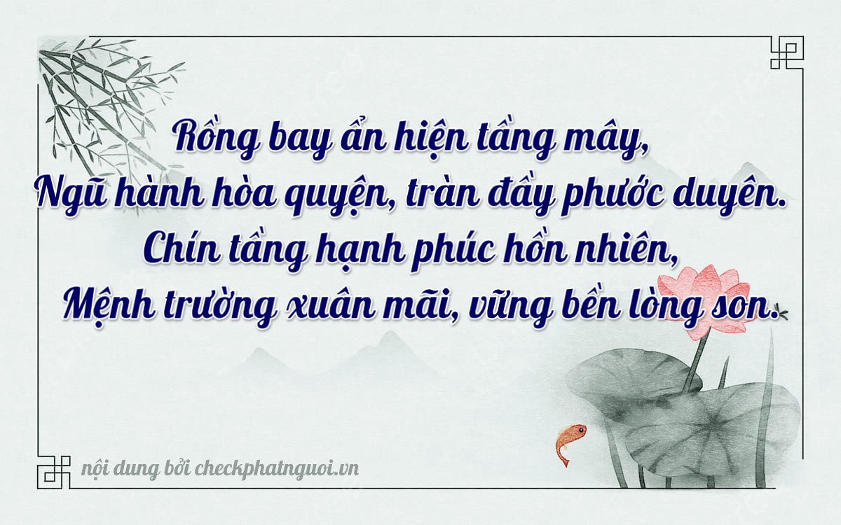 Bài thơ ý nghĩa cho <b>biển số 34B3-98999</b> tại website checkphatnguoi.vn